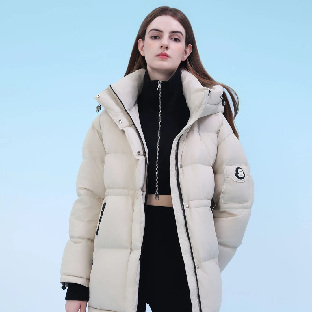 高充绒蚂蚁腰M家同款鹅绒服MT628