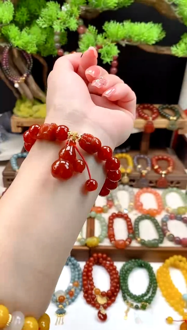 未镶嵌玛瑙手饰葫芦999