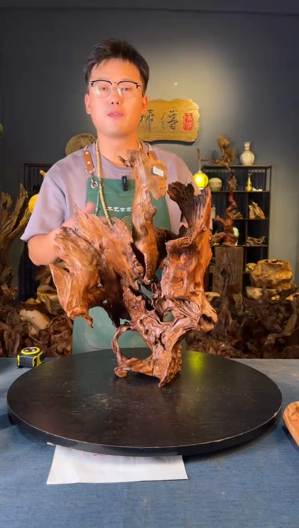 木卢师傅根艺作品（不包含人物摆件）