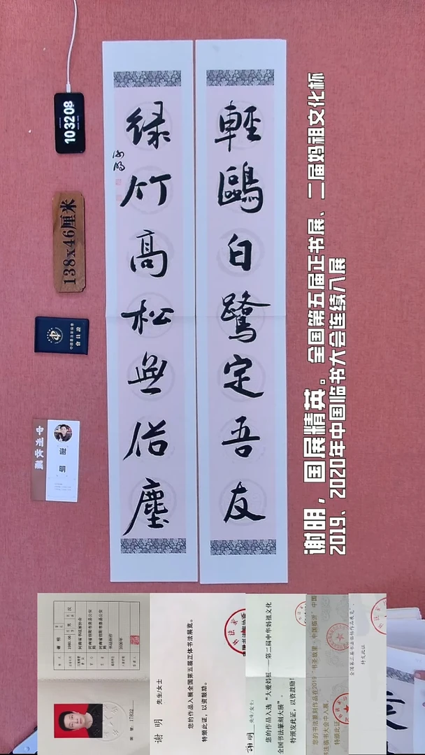 书法255    谢老师书法作品