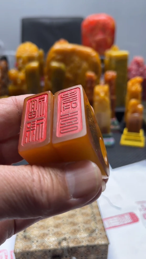 寿山石印石读****8精品印章18