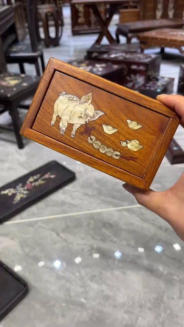 木小猪拱财小机关盒