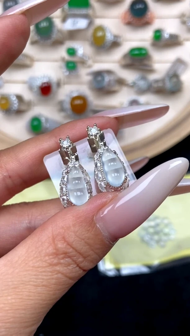 未镶嵌定制翡翠36天然缅甸A货翡翠蛋面