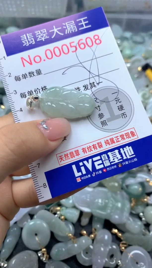 颈饰未镶嵌翡翠5608