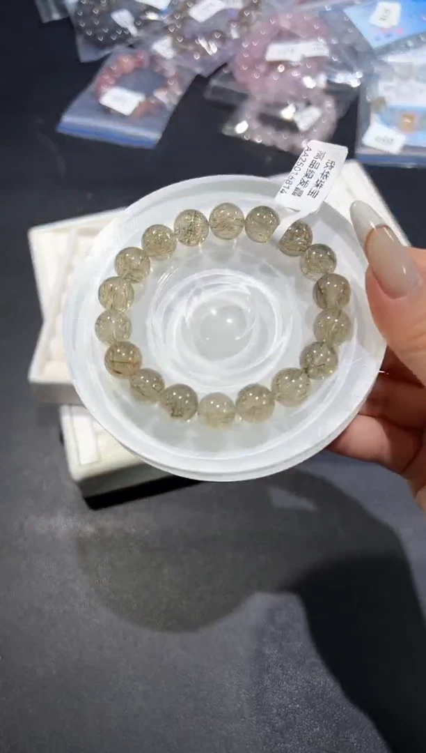 未镶嵌手链水晶36b多样性发其一【1条】默认微瑕11mm