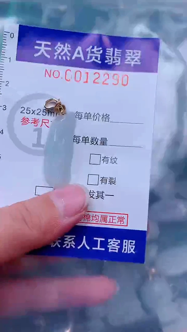 吊坠(不含链)未镶嵌翡翠1