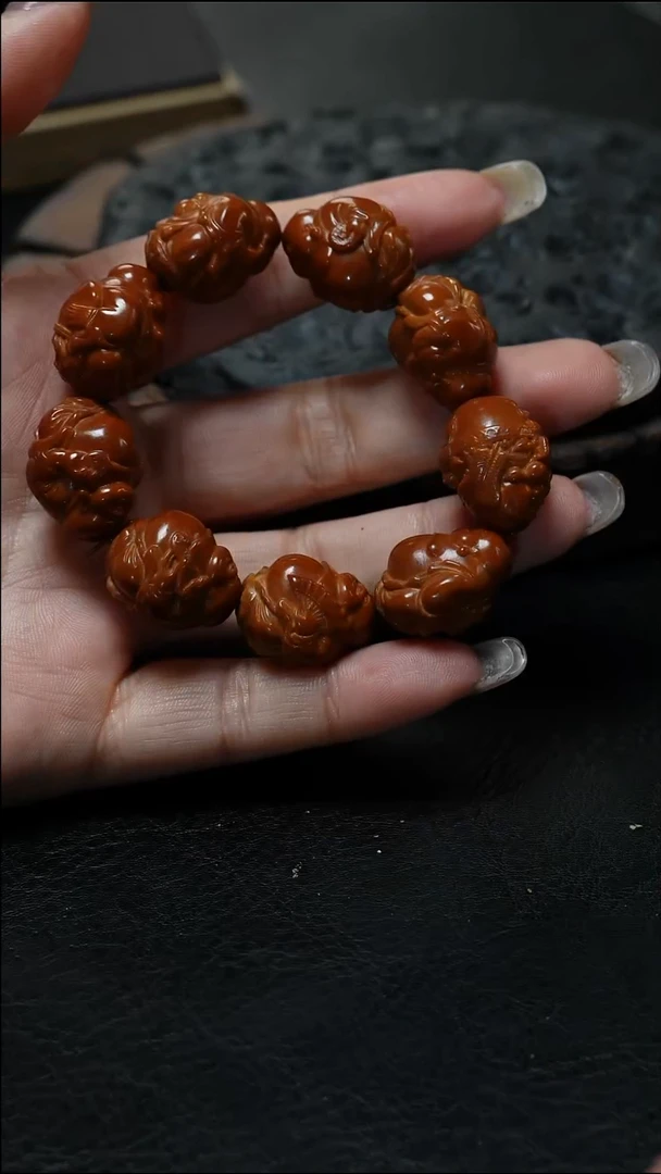 吊坠橄榄核梦梦精品核雕