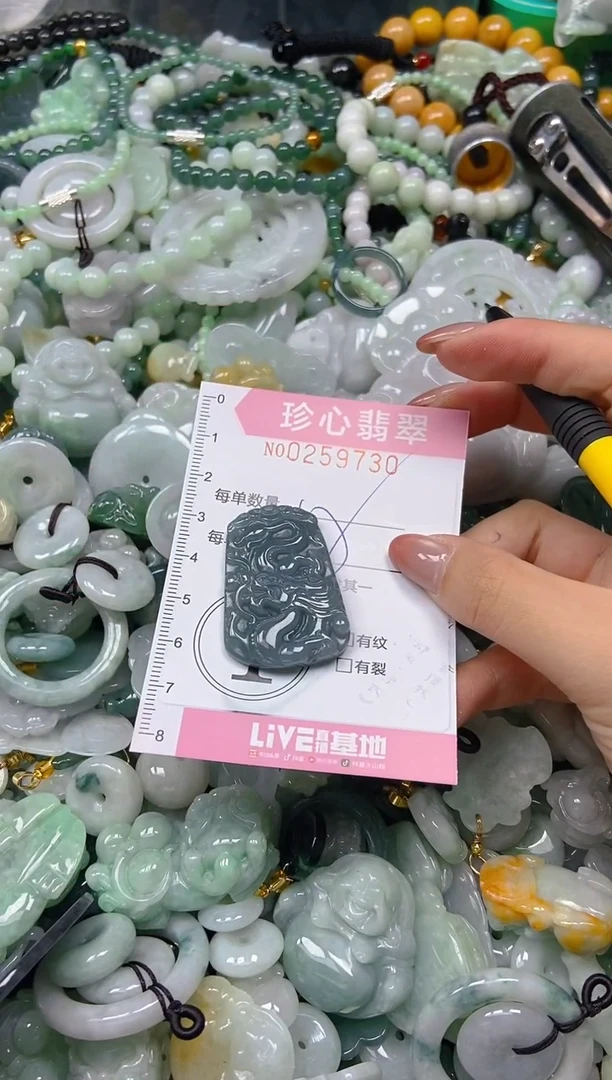 翡翠未镶嵌颈饰闪购0259730