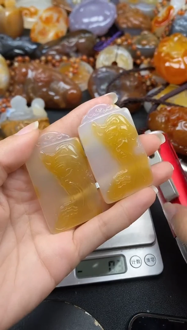 未镶嵌1玛瑙/玉髓宝**姥ll