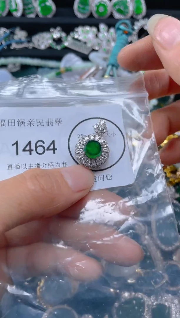 【闪购商品】翡翠吊坠(不含链)未镶嵌1464