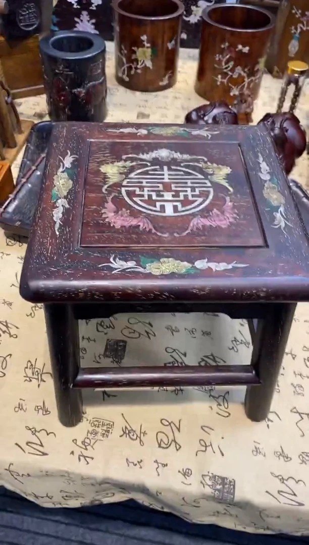 檀香紫檀（小叶紫檀）小叶紫檀富贵凳