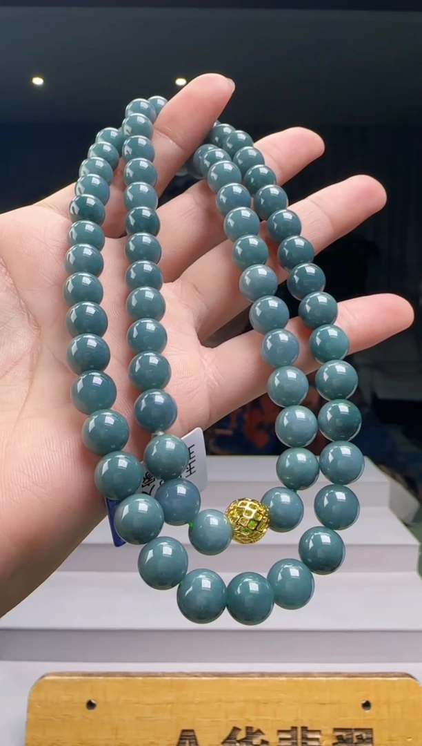 翡翠未镶嵌项链多样性发其一XM@@60B7J04437