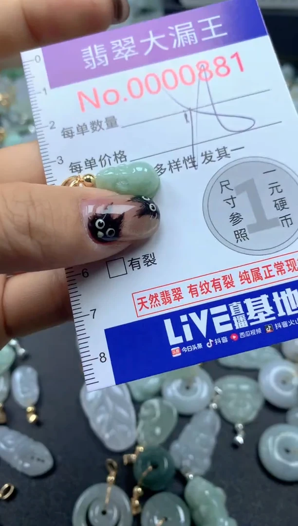 颈饰未镶嵌翡翠881