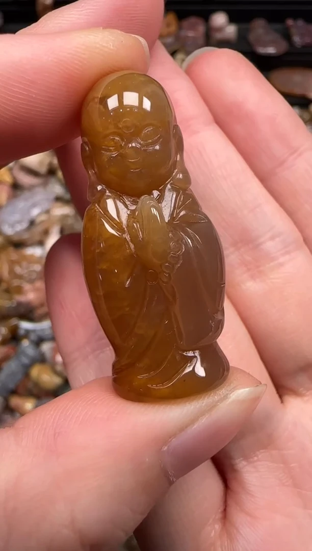 硅化珊瑚（珊瑚玉）未镶嵌颈饰510