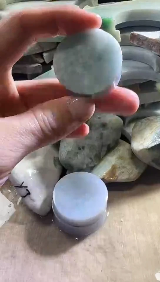 裸石翡翠缅甸翡翠A货花306