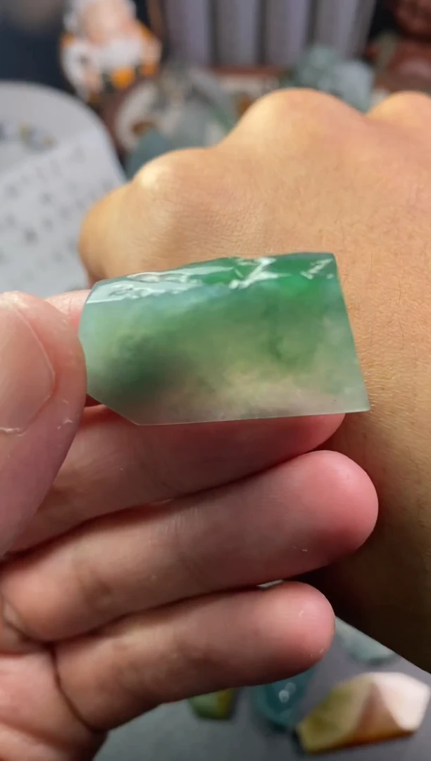 未镶嵌定制翡翠翡翠片料定制未镶嵌11.18-17