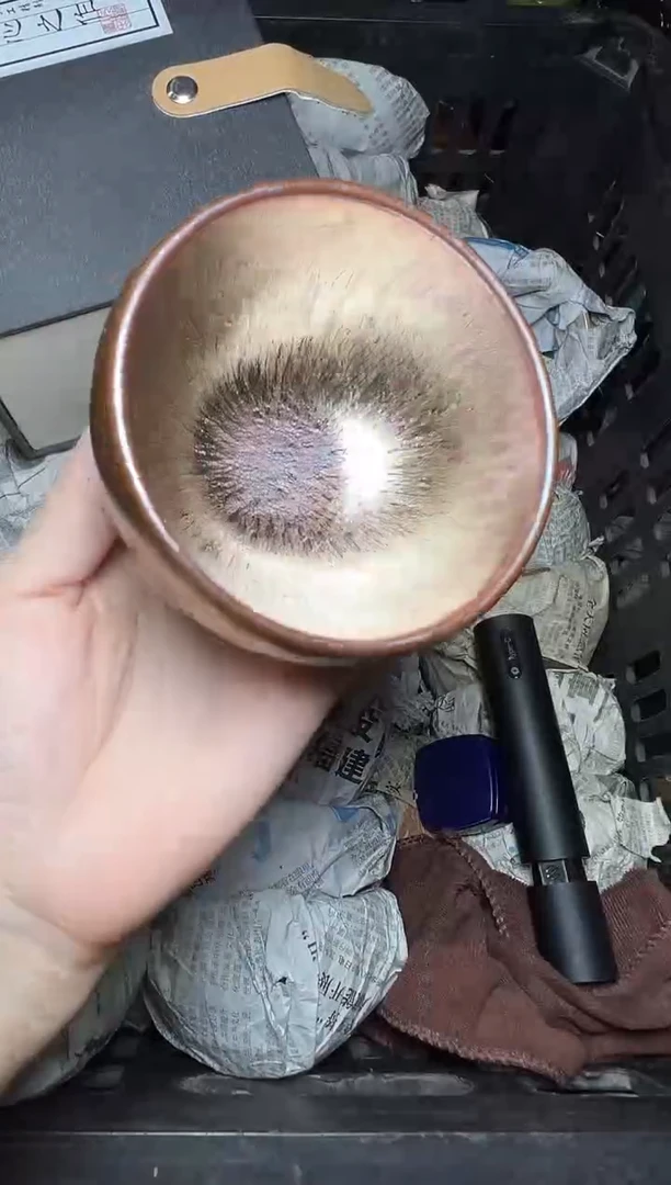 茶盏金丝万缕 盏三疯建盏茶器