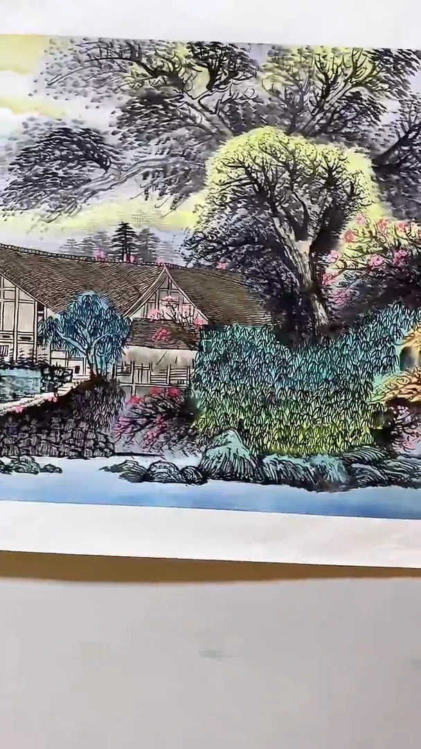 国画释天宇春韵雅居