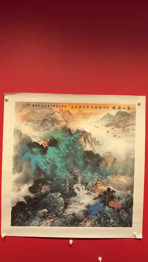 国画 经典国画宣纸手绘