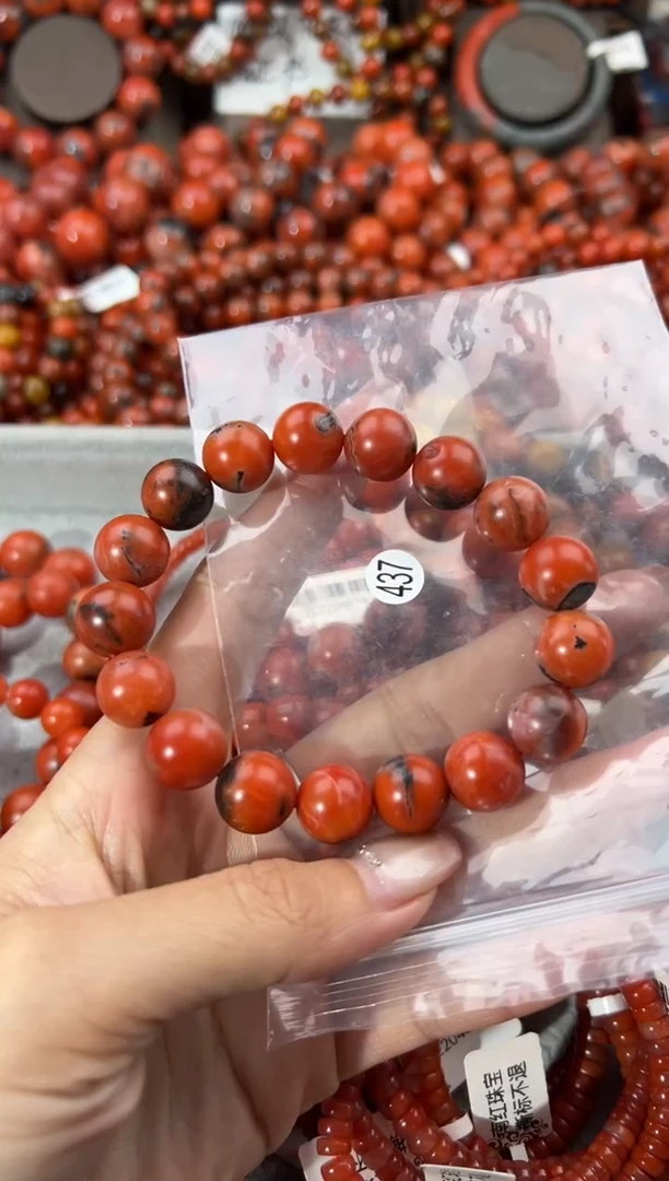 未镶嵌手串南红玛瑙12+