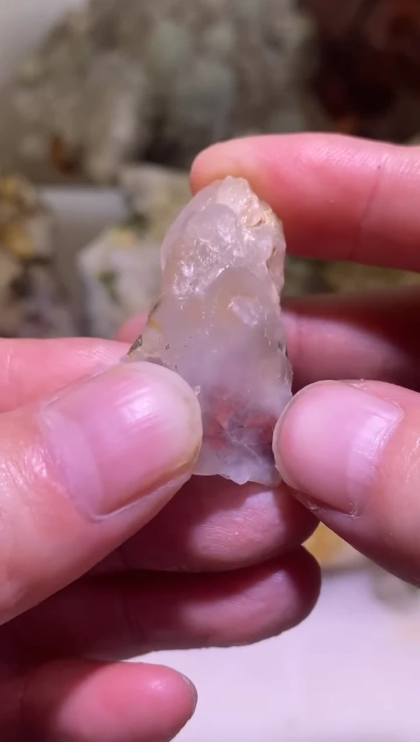 未镶嵌珠宝半成品水晶75号四川花园水晶