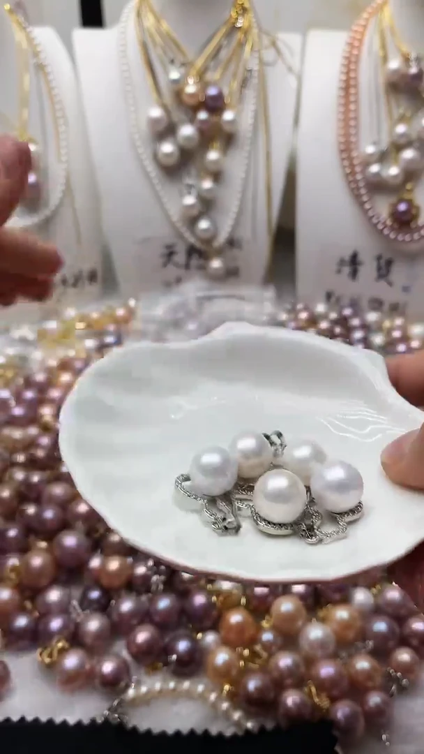 颈饰未镶嵌淡水珍珠096