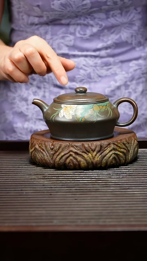 茶壶紫砂宜兴原矿紫砂壶230c