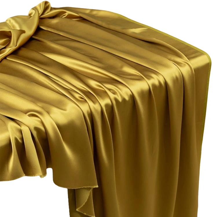 【透孔花螺】黄色系高档定制香云纱布料面料 真丝花罗纱小碎花提花