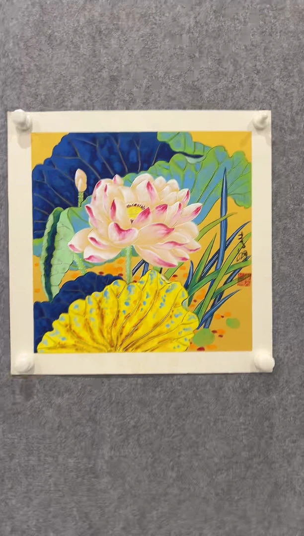 国画李纲-2平尺-国画作品