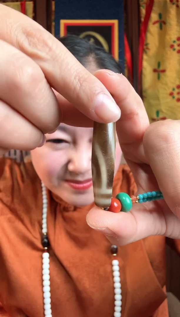 非金属无非金属无藏地黑白2眼古珠