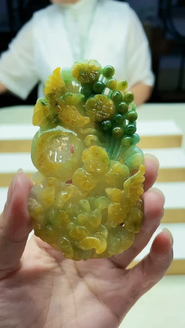 未镶嵌定制翡翠毛货09230205