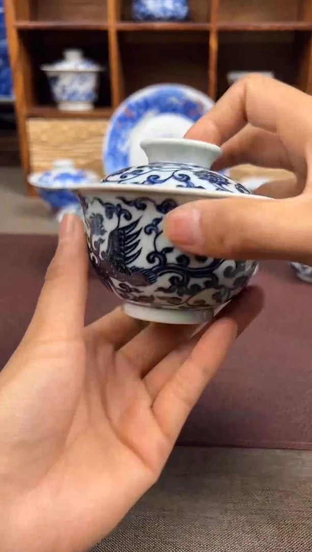 【闪购商品】杯子溪山酌茗陶瓷杯
