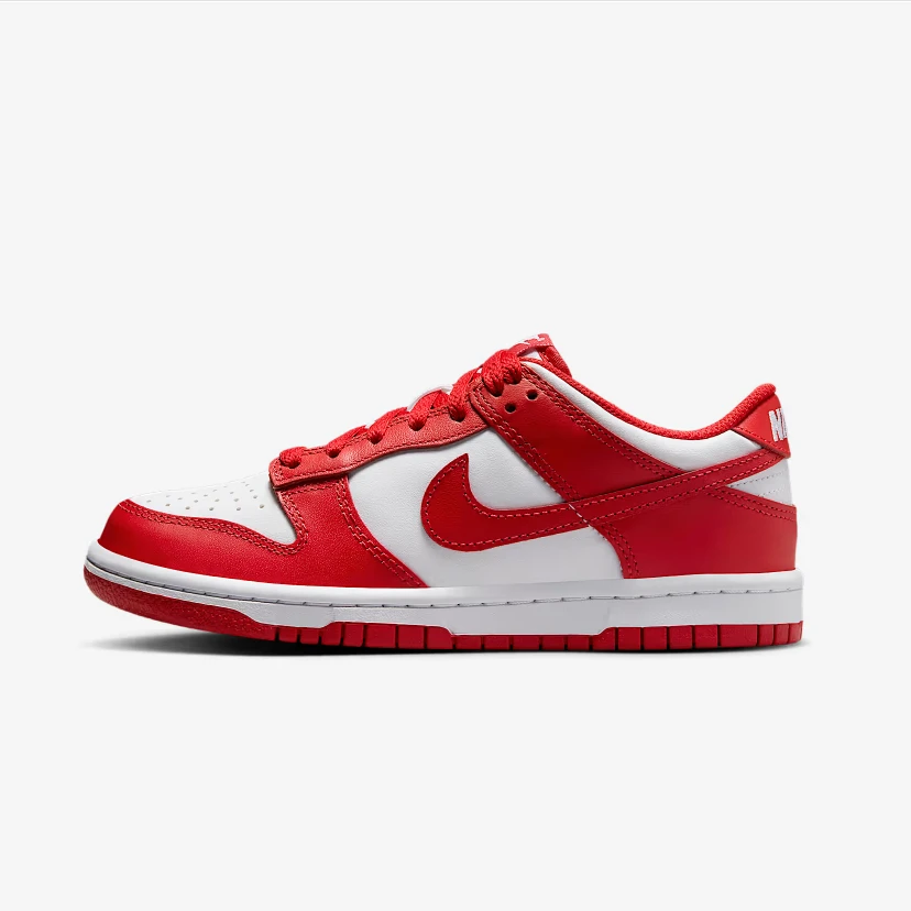 NIKE/耐克(马年限定)Dunk GS白红复古经典休闲鞋FB9109119