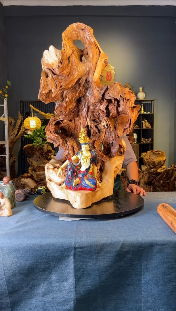 木卢师傅根艺作品（不包含人物摆件）