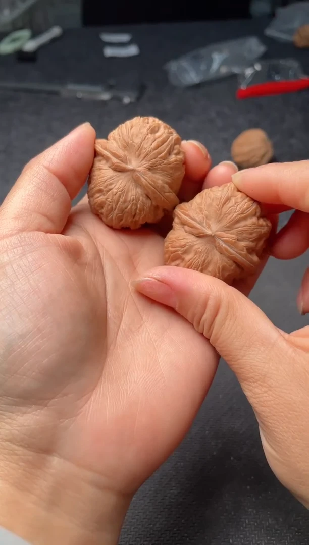 把件文玩核桃w272  元宝 43尺