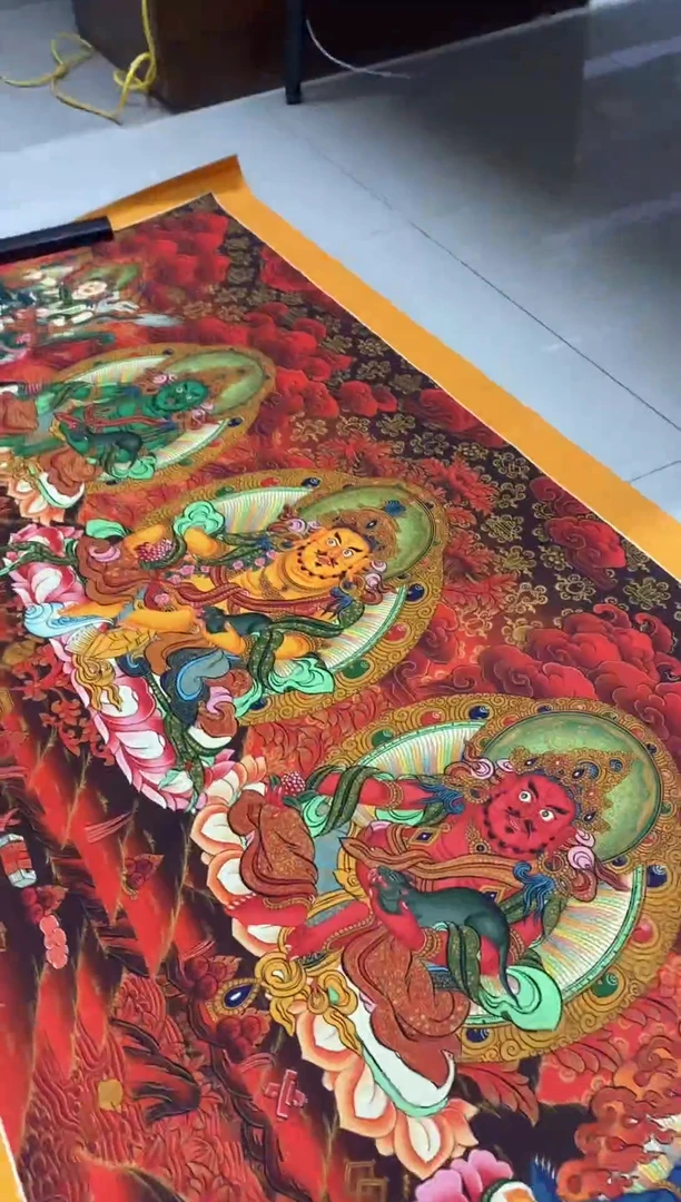 卷轴画精品挂饰 唐卡tk16176