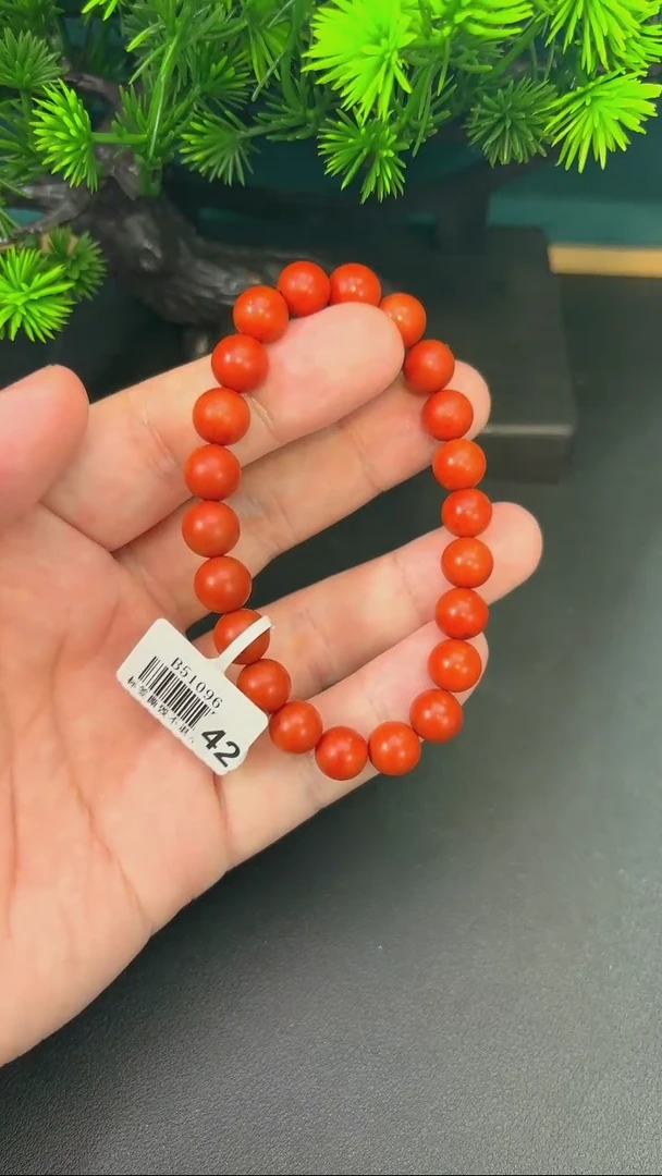 南红玛瑙9mm未镶嵌保山阿东寨圆珠单圈