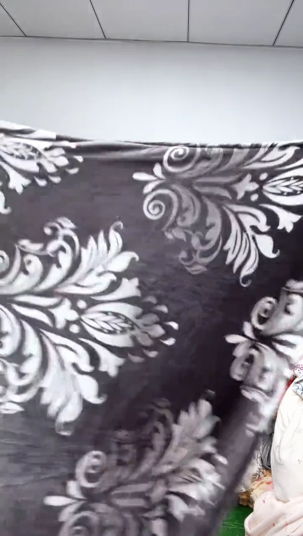 法兰绒1.5X2毯子瑕疵