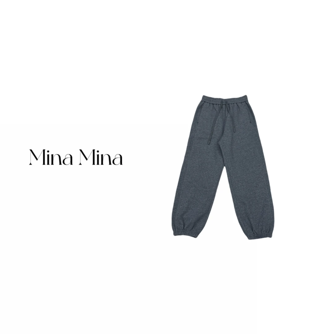 Mina年末福利特惠 【灯笼卫裤】 抽绳松紧腰潮流瘦针织束脚长裤