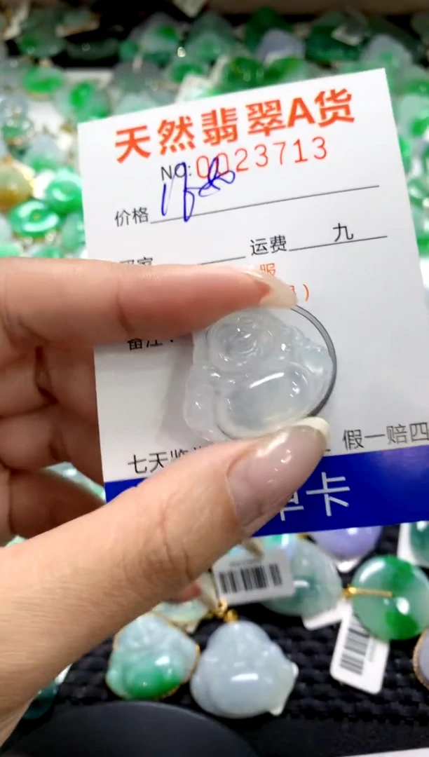 翡翠未镶嵌颈饰1