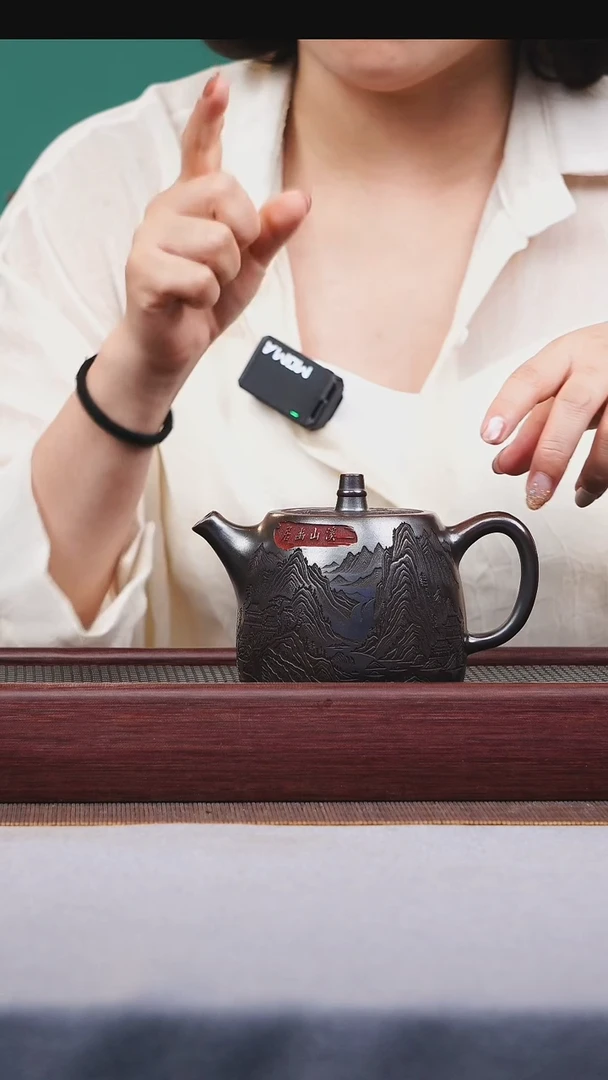 茶壶紫砂宜兴原矿紫砂作品