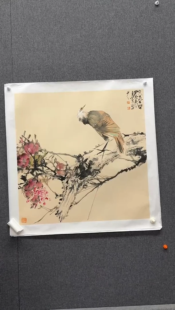 国画炳山艺术--付建老师作品