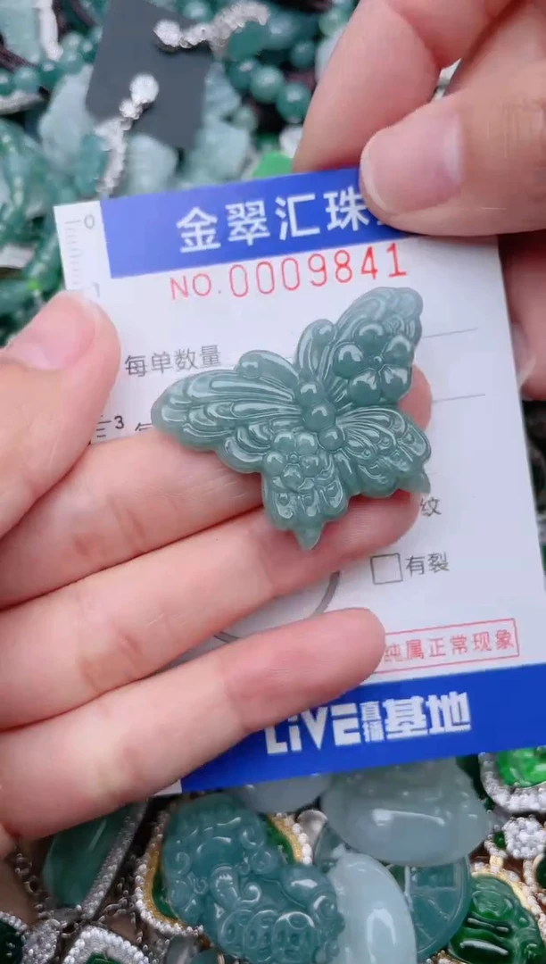 【闪购商品】翡翠颈饰未镶嵌9841.......1