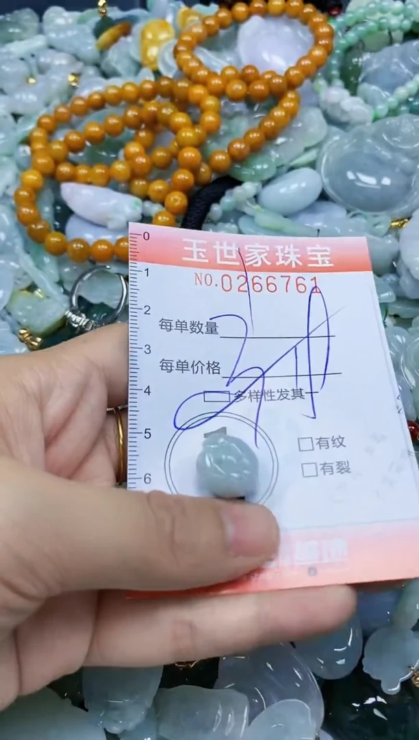 翡翠未镶嵌颈饰闪购0266761多样性发其一