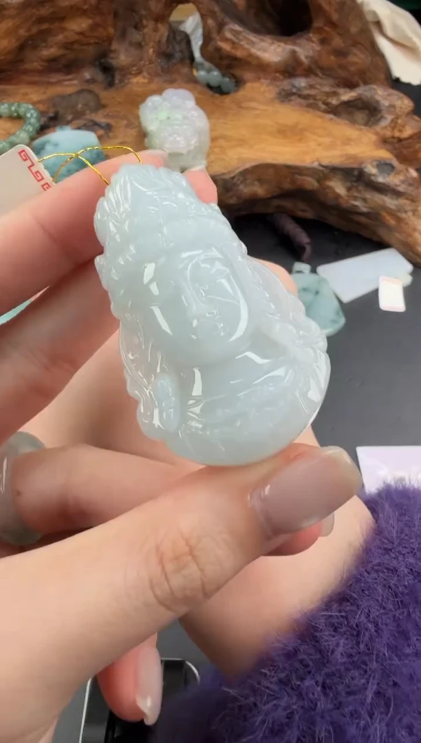 吊坠(不含链)未镶嵌翡翠翡翠饰品-288