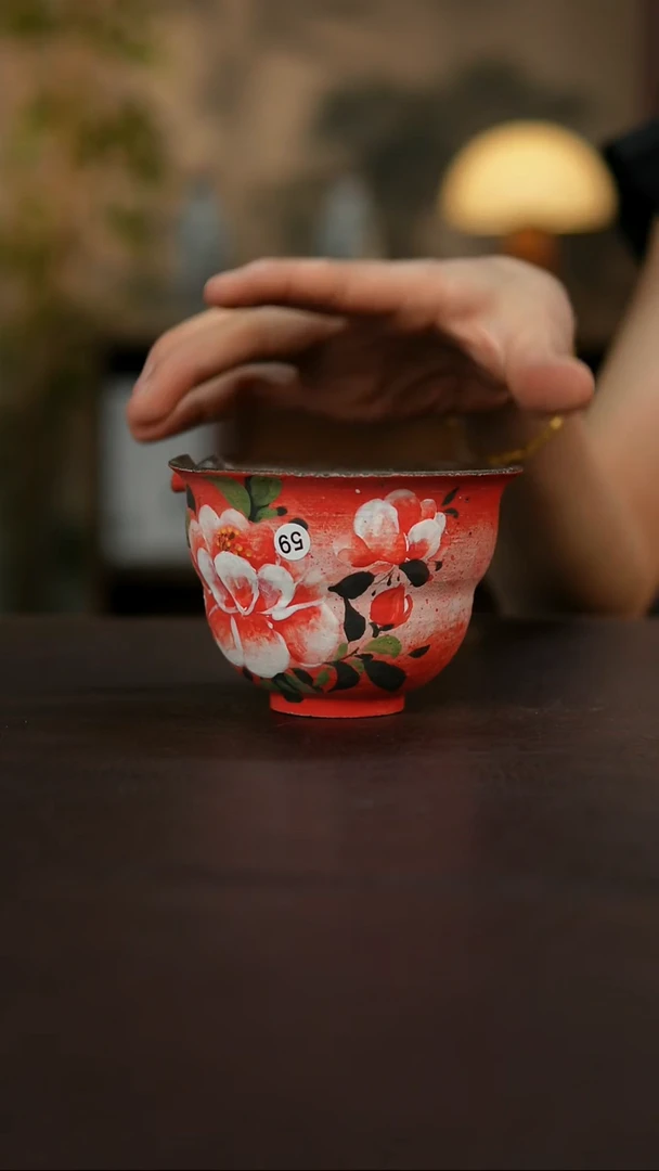 景德镇陶瓷杯碗柴烧多人