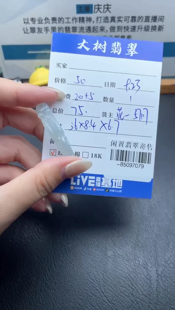 颈饰未镶嵌翡翠多人-85097079