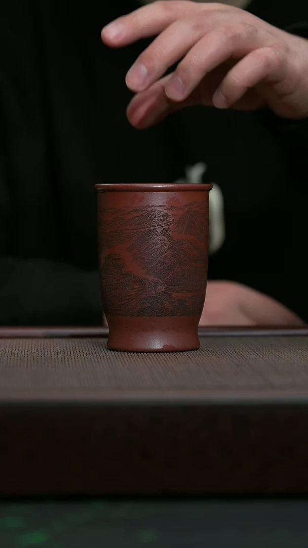 【闪购商品】紫砂茶壶宜兴原矿紫砂@@杯子