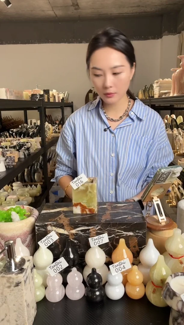 石材大理石017香薰空罐