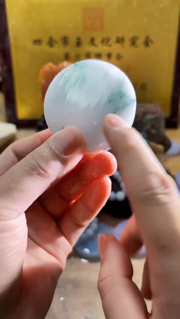 未镶嵌挂件翡翠A货常星7530